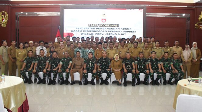 
					Pangdam IV/Diponegoro Perkuat Sinergi Desa untuk Percepatan 6.262 Koperasi Merah Putih