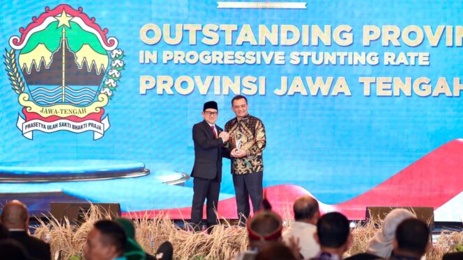 
					Jateng Sabet Penghargaan Nasional, Ahmad Luthfi Tegaskan Komitmen Percepat Penurunan Stunting