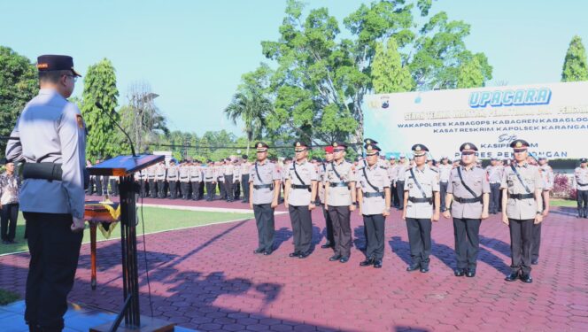 
					Rotasi Jabatan Polres Pekalongan, Sejumlah Perwira Isi Posisi Strategis