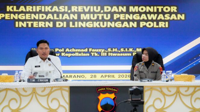 
					Tim Itwasum Polri Perkuat Pengawasan Internal di Polda Jateng