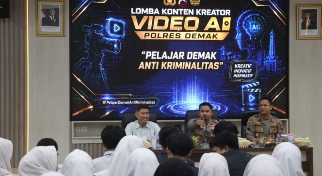 
					Polres Demak Gelar Lomba Konten Kreator AI untuk Pelajar SMA