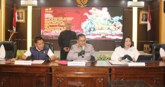 
					Polda Jateng Ungkap Perdagangan Satwa Dilindungi, Tiga Pelaku Diamankan