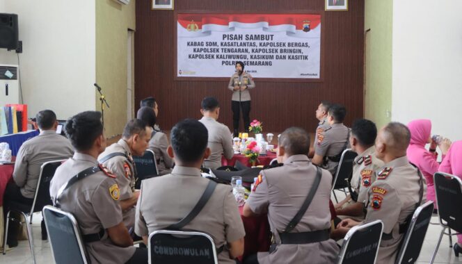 
					Polres Semarang Gelar Sertijab PJU dan Kapolsek, Kapolres Tekankan Integritas dan Pelayanan Humanis