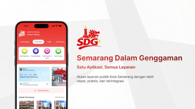 
					Satu Aplikasi untuk Semua Urusan, Warga Semarang Kini Nikmati 20 Layanan Publik Lebih Mudah