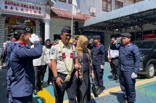
					Pisah Sambut Karutan Salatiga, Tongkat Estafet Kepemimpinan Resmi Beralih