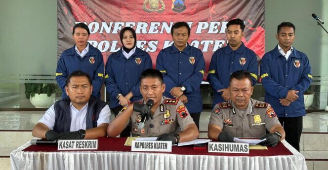 
					Kurang dari Sehari, Polres Klaten Ringkus Pelaku Kekerasan Seksual Anak Kandung