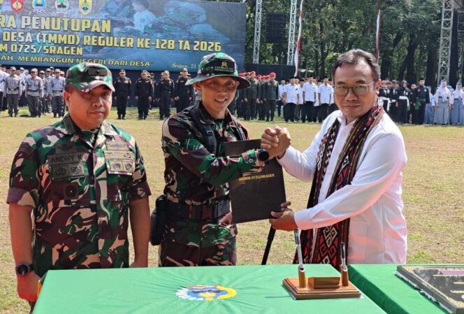 
					Kasdam IV/Diponegoro Tutup TMMD Reguler ke-128 di Sragen