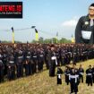 Sebanyak 1.424 siswa sabuk putih SH Terate Cabang Sragen Pusat Madiun mengikuti tes pendadaran sebagai tahapan akhir menuju pengesahan warga tingkat I, Minggu (24/5/2026).Foto: kabarjateng.id/sriyadi