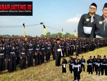 Sebanyak 1.424 siswa sabuk putih SH Terate Cabang Sragen Pusat Madiun mengikuti tes pendadaran sebagai tahapan akhir menuju pengesahan warga tingkat I, Minggu (24/5/2026).Foto: kabarjateng.id/sriyadi