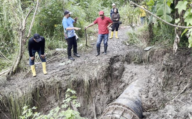 
					PDAM Tirta Moedal Gerak Cepat Perbaiki Pipa, Distribusi Air Bersih Tetap Berjalan