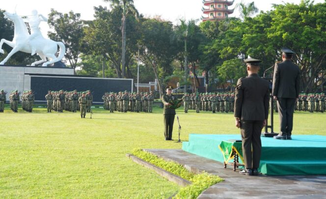 
					Irdam IV/Diponegoro Pimpin Upacara Hari Lahir Pancasila, Tekankan Peran Pancasila dalam Mewujudkan Perdamaian Dunia