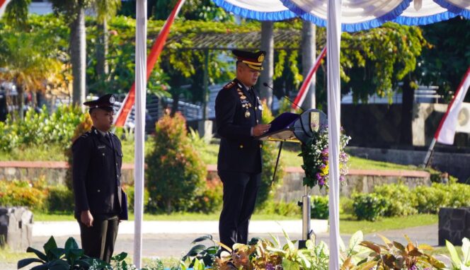 
					Kapolres Boyolali Pimpin Upacara Hari Lahir Pancasila 2026, Teguhkan Semangat Persatuan Bangsa