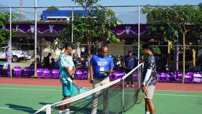 
					Atlet Tenis Nasional Meriahkan Kapolres Cup Boyolali 2026