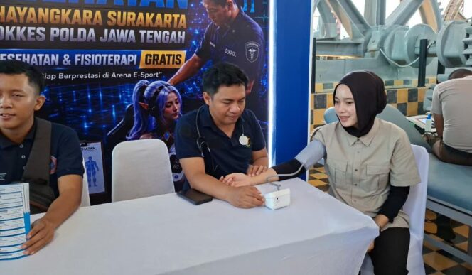 
					Polda Jateng Siagakan Layanan Kesehatan Terpadu di Kapolda Jateng Cup 2026, Atlet dan Pengunjung Dapat Pemeriksaan Gratis