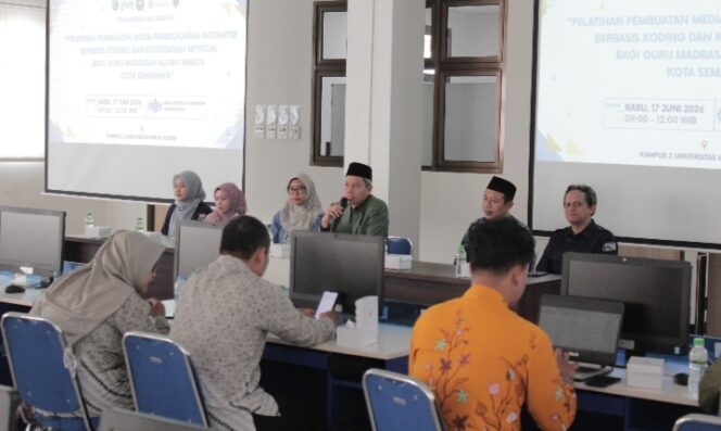 
					Guru Madrasah Aliyah Swasta di Semarang Tingkatkan Kompetensi Digital melalui Pelatihan Koding dan Kecerdasan Artifisial