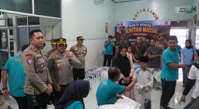 
					Wujud Kepedulian Sosial kepada Masyarakat, Polres Boyolali Gelar Khitan Massal Gratis 