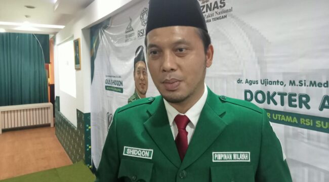 Ketua PW GP Ansor Jawa Tengah, M Shidqon Prabowo. (Foto: Mualim / Kabarjateng.id)