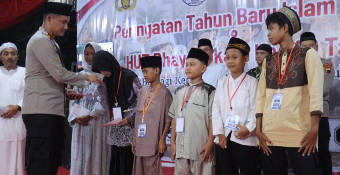 
					Ribuan Warga Meriahkan Peringatan Tahun Baru Islam 1 Muharam 1448 H dan Hari Bhayangkara ke-80 Bersama Polres Tegal