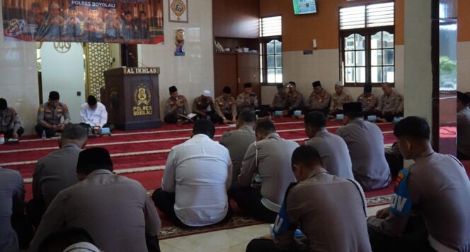
					Doa Bersama Sambut Hari Bhayangkara ke-80, Polres Boyolali Perkuat Spirit Pengabdian