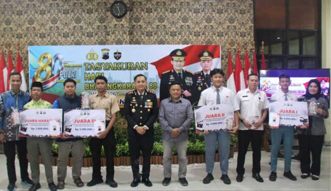 
					Polres Kudus Gandeng IJTI Muria Raya Gelar Lomba Video Kreatif, Pelajar Diajak Kampanyekan Kamtibmas Lewat Konten Positif
