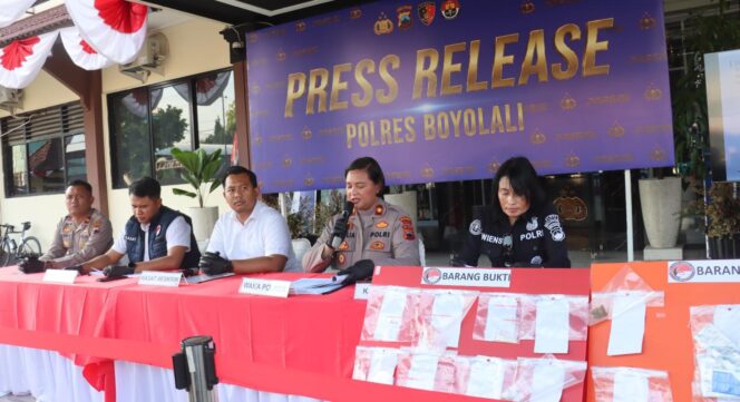 
					Buruh Pabrik di Boyolali Ditangkap Usai Berulang Kali Mencuri Tembaga Dinamo, Kerugian Capai Rp47,6 Juta