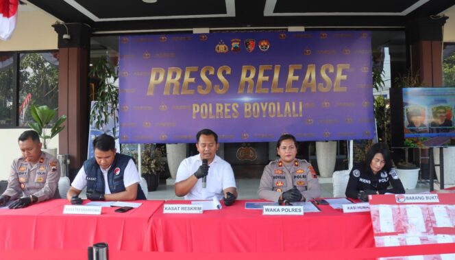 
					Polres Boyolali Ringkus Empat Pelaku Pengeroyokan dan Pembakaran Motor di Rest Area Banyudono