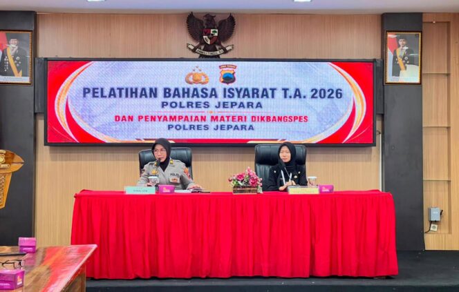 
					Polres Jepara Tingkatkan Layanan Ramah Disabilitas Lewat Pelatihan Bahasa Isyarat bagi Personel