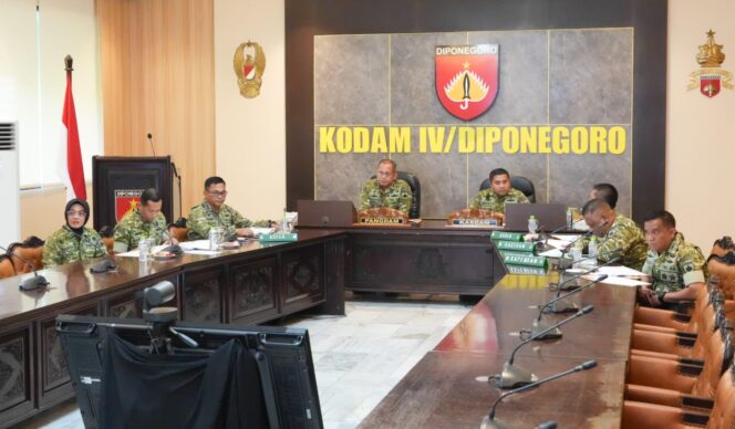
					Pangdam IV/Diponegoro Ikuti Evaluasi Percepatan Program KDKMP, Fokus Capai Target Nasional