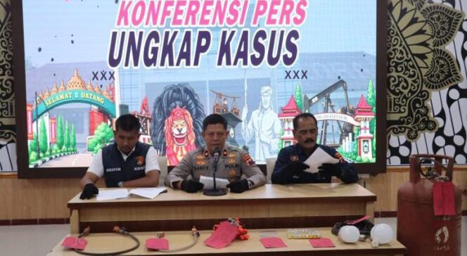 
					Polres Blora Bongkar Sindikat Pengoplos LPG Bersubsidi, Satu Pelaku Ditangkap Tiga Masih Buron