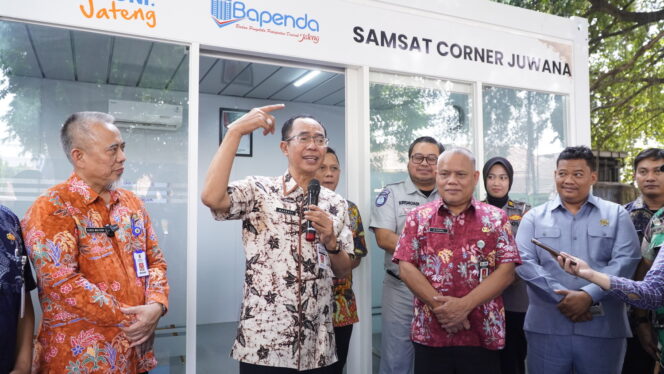 
					Samsat Corner Juwana Resmi Beroperasi, Bayar Pajak Kendaraan Kini Lebih Mudah