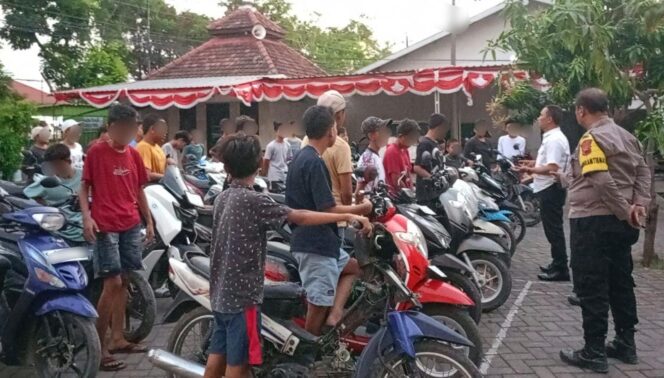 
					Respons Cepat Laporan 110, Polisi Tertibkan Balap Liar dan Amankan 30 Motor di Kudus
