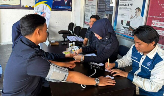 
					Sambut HUT RI ke-81, Rutan Salatiga Berikan Layanan Cek Kesehatan Gratis untuk Masyarakat