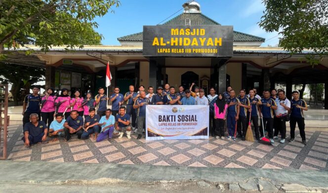 
					Semarak HUT ke-81 RI, Lapas Purwodadi Perkuat Kepedulian Lewat Aksi Sosial