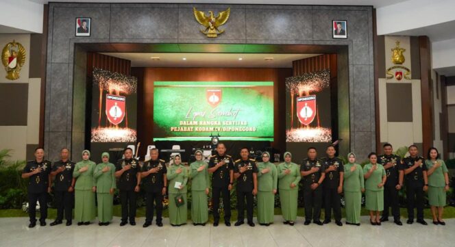 
					Pangdam IV/Diponegoro Pimpin Sertijab Sejumlah Pejabat, Tekankan Integritas dan Pengabdian