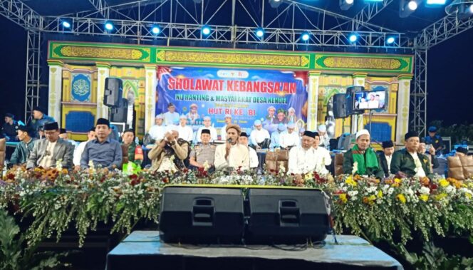 
					Seribu Jamaah Hadiri Sholawat Kebangsaan di Kemusu, Pengamanan Berjalan Kondusif