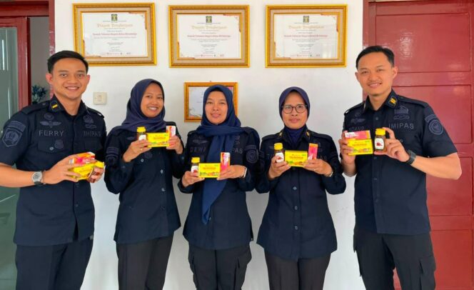 
					Jaga Stamina Jajaran, Rutan Salatiga Salurkan Vitamin bagi Petugas