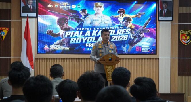 
					E-Sport di Boyolali Tak Lagi Dipandang Sebatas Hiburan, Kapolres Dorong Jadi Ruang Meraih Prestasi