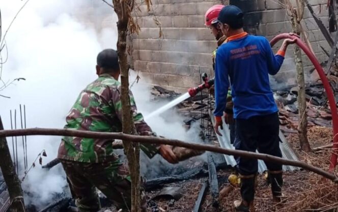 
					Kebakaran Hanguskan Rumah Penampungan Rongsok di Sambi Boyolali, Kerugian Capai Rp100 Juta
