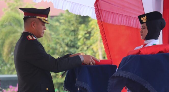 
					Kapolres Boyolali Pimpin Upacara Penurunan Bendera HUT ke-81 RI