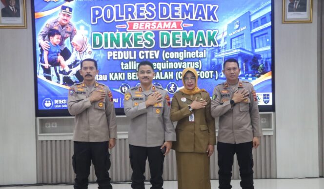 
					19 Kasus CTEV Ditemukan di Demak, Polres Libatkan Bhabinkamtibmas untuk Deteksi Dini