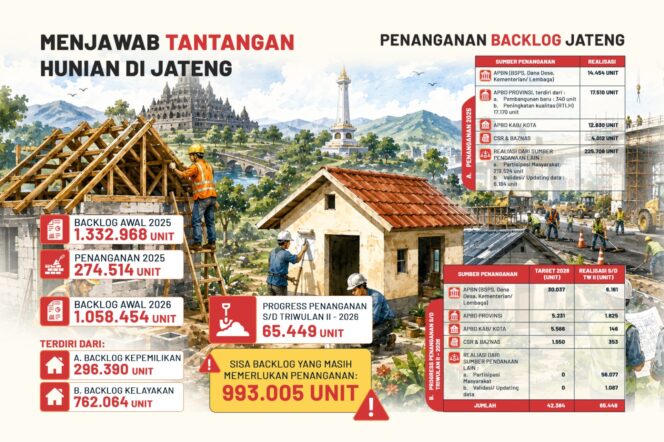 
					Hari Jadi ke-81 Jateng, Perbaikan Rumah Jadi Pintu Masuk Penguatan Ekonomi Keluarga