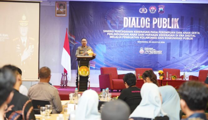
					Divhumas Polri Gelar Dialog di Semarang, Soroti Perlindungan Perempuan dan Anak di Ruang Digital