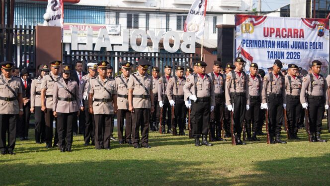 
					Hari Juang Polri 2026, Polres Boyolali Perkuat Komitmen Pengabdian kepada Masyarakat