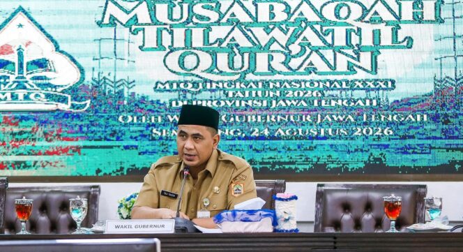 
					Persiapan MTQ Nasional 2026 di Jawa Tengah Capai 90 Persen, Tinggal Finalisasi