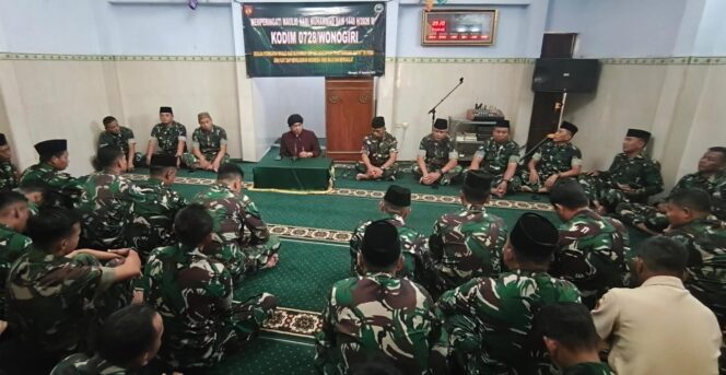 
					Kodim 0728/Wonogiri Peringati Maulid Nabi, Perkuat Keimanan dan Kebersamaan