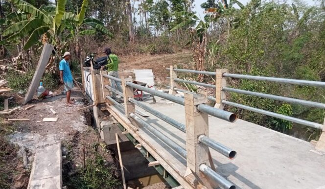 
					Pembangunan Jembatan Kali Bunder Sragen Capai 70 Persen, Wujud Konstruksi Mulai Terlihat
