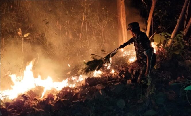 
					Kebakaran Lahan di Klego Nyaris Merembet ke Permukiman, Babinsa dan Damkar Turun Tangan