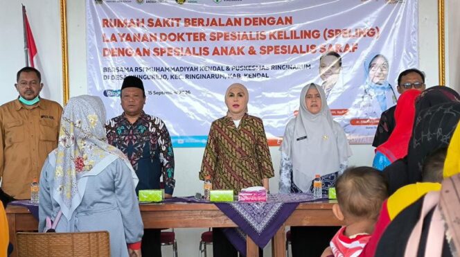 
					SPELING Hadir di Wungurejo, Bupati Kendal Dekatkan Dokter Spesialis ke Desa