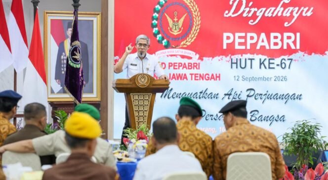 
					Sekda Jateng Dorong PEPABRI Terlibat Atasi Kemiskinan dan Persoalan Sampah