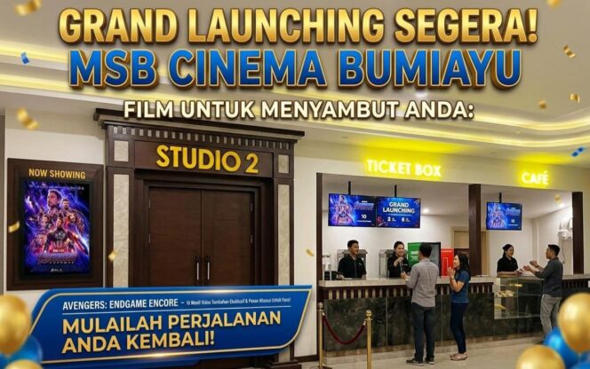 
					MSB Cinema Segera Hadir di Bumiayu, Tawarkan Hiburan Layar Lebar dan Ruang Kreativitas Lokal